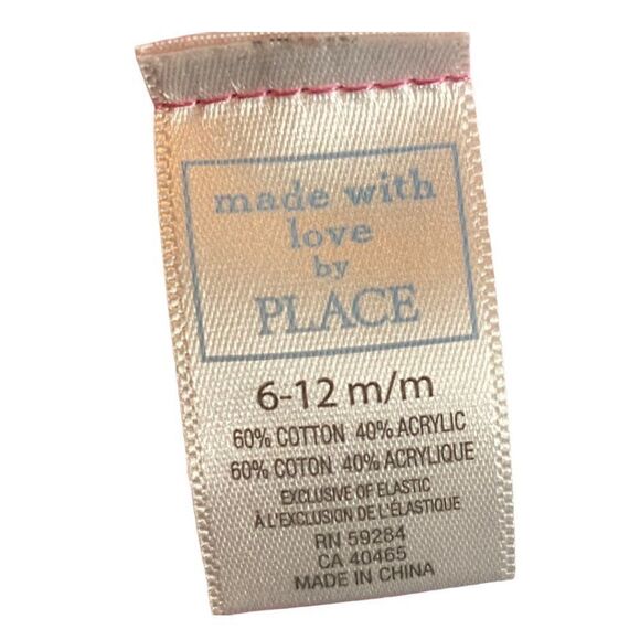 Made with Love by Place Pink Baby Hat 6 - 12 mths - Picture 3 of 3